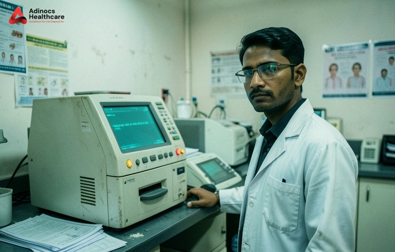 Why Calibrated Equipment Still Fails Indian Labs in 2026 - Adinocs Healthcare
